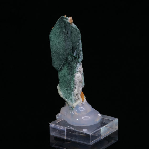 Malachite psm after Azurite from Tsumeb