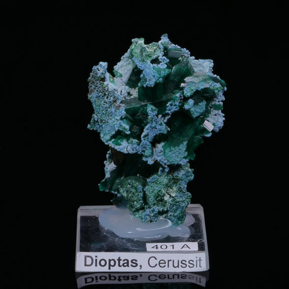 Dioptase from Mindouli