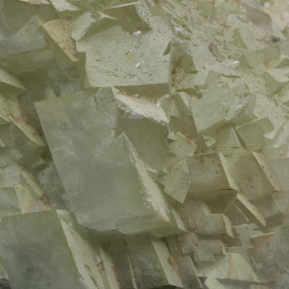 Duftite on Calcite from Namibia