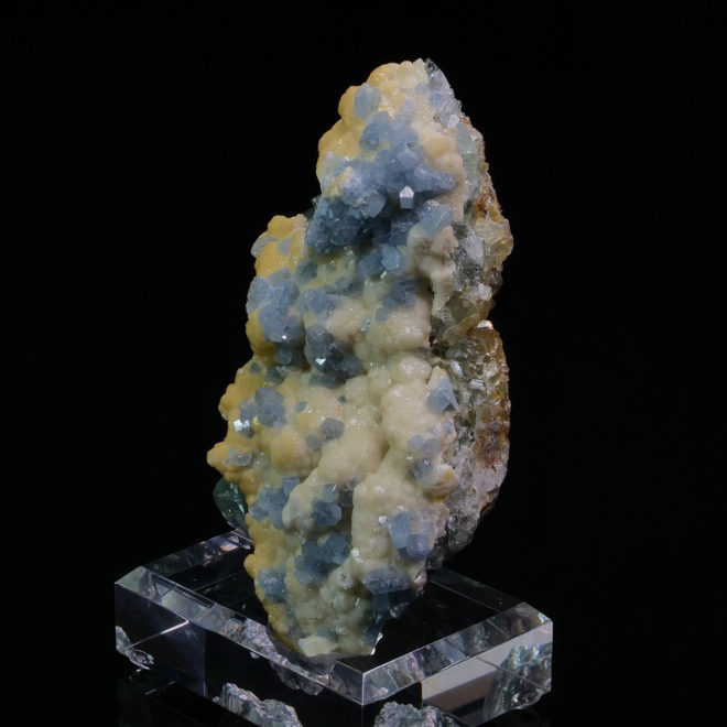 Celestine and Fluorite from Namibia