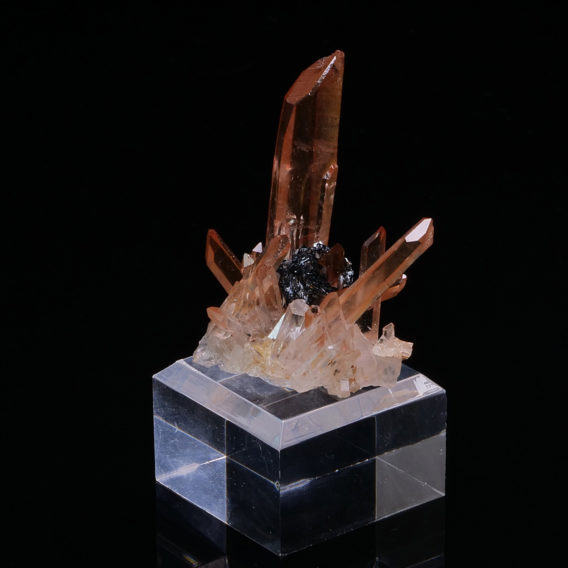 Quartz and Hematite from China
