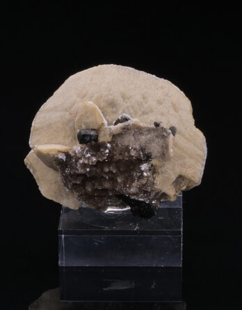 sphalerite on siderite and muscovite  panasqueira mines