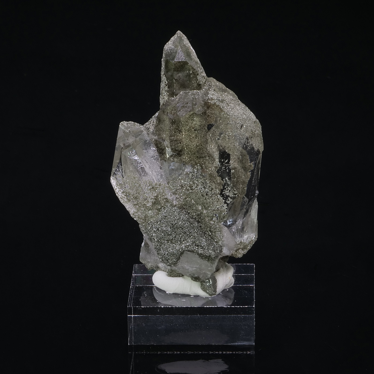 Chlorite Quartz Cavradi Switzerland Chlorite Quartz Cavradi Switzerland