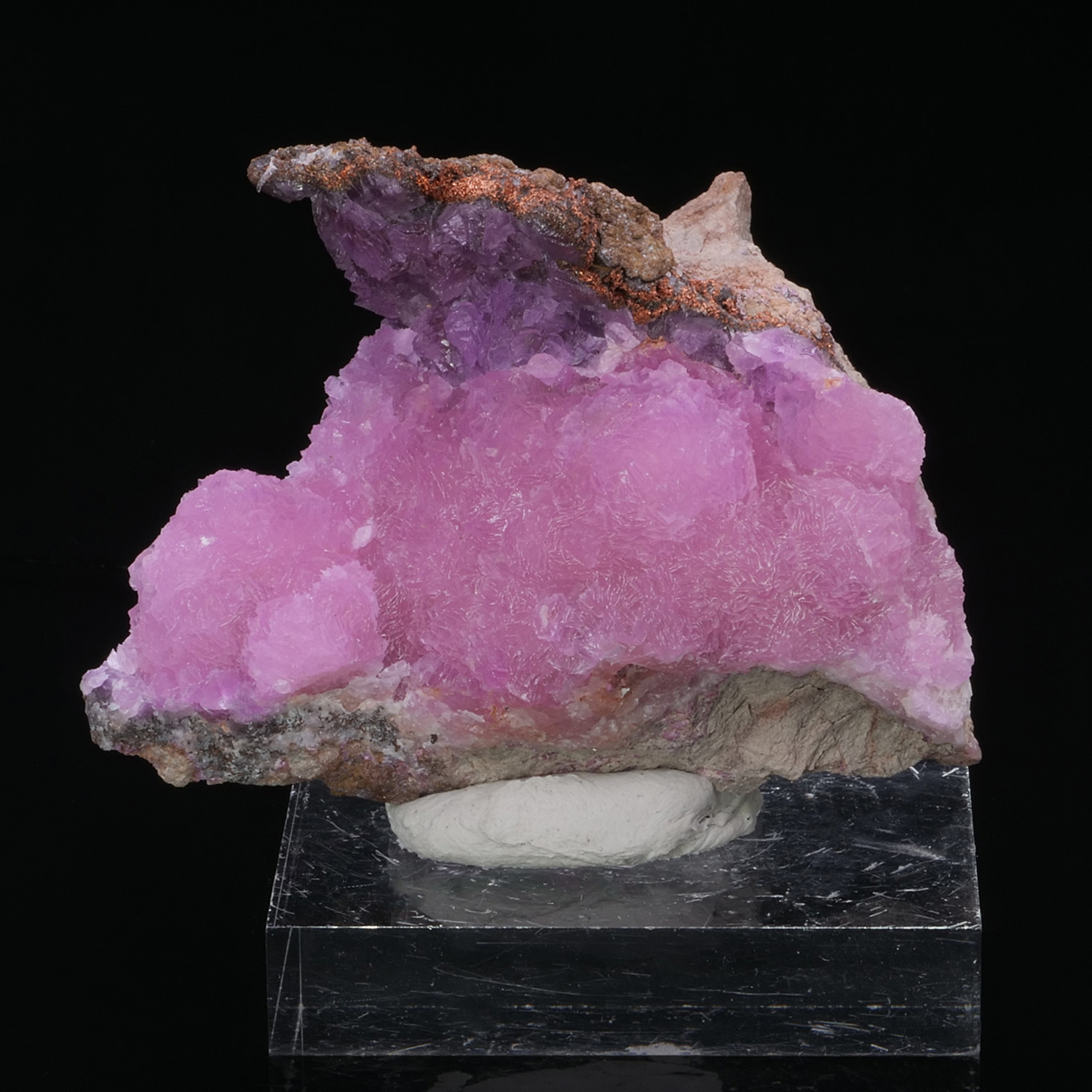 Cobaltoan Calcite Mashamba West Mine DR Congo Cobaltoan Calcite Mashamba West Mine DR Congo