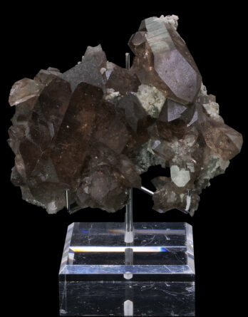 Smoky Quartz Argentiere Chamonix France