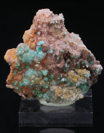 Rosasite Gypsum Bou Bekker Morocco
