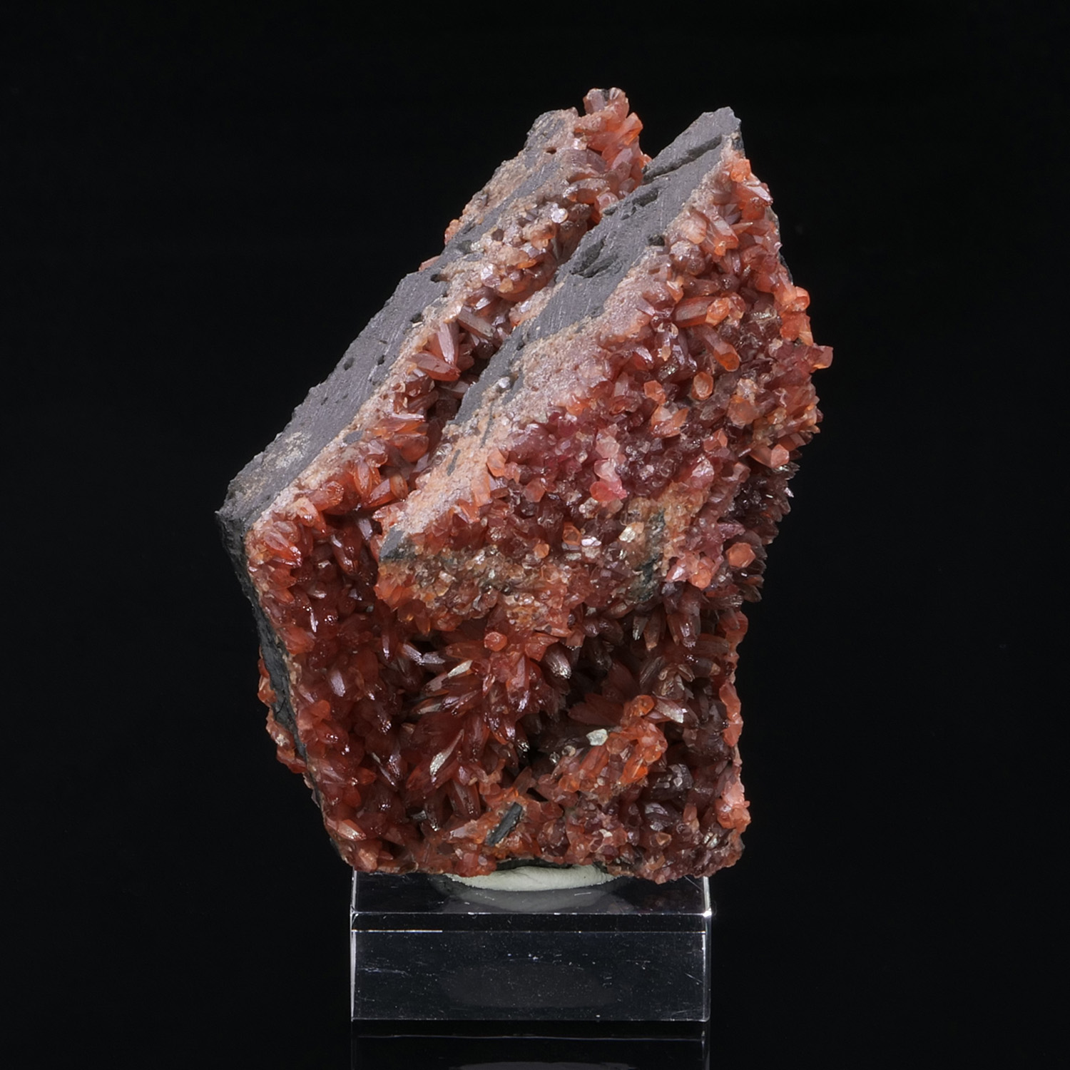 Rhodochrosite from Moanda mine Gabon Rhodochrosite from Moanda mine Gabon