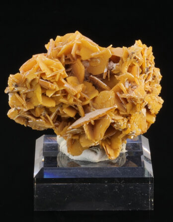 Wulfenite Union mine Slovenia