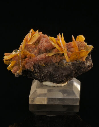 Wulfenite Mimetite San Francisco mine Mexico