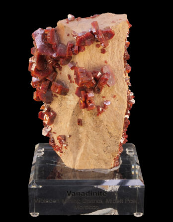 VANADINITE - Mibladen, Midelt, Morocco