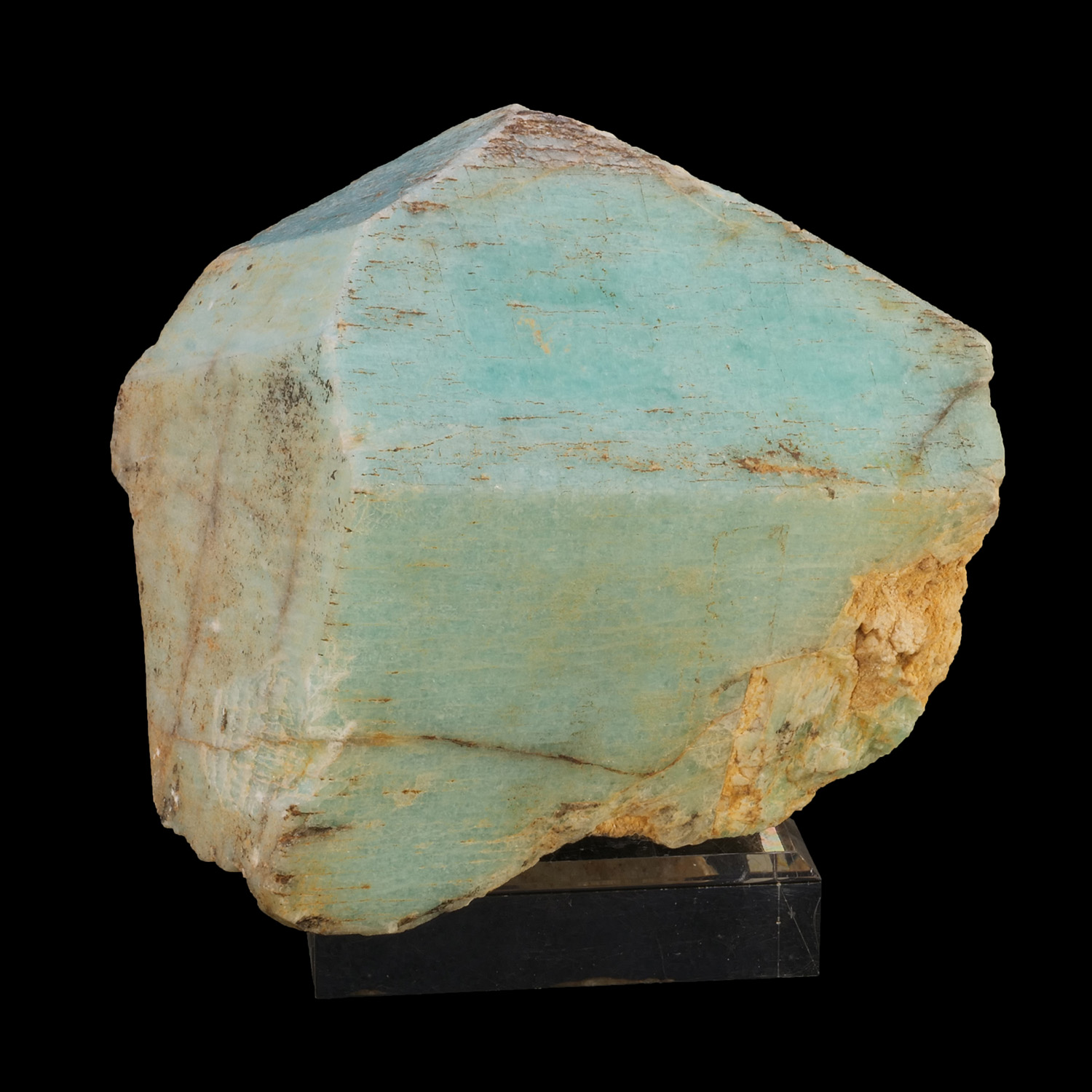Amazonite Santa Maria de Itabira mine Brazil Amazonite Santa Maria de Itabira mine Brazil