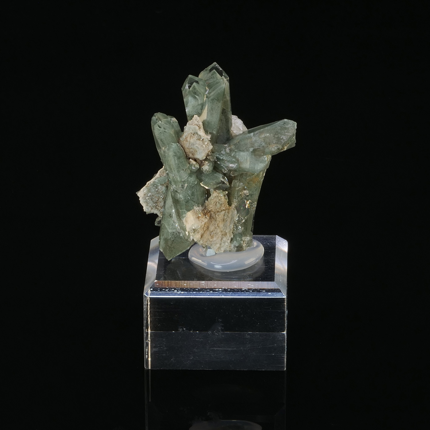 Chlorite Quartz from Isere France Chlorite Quartz from Isere France