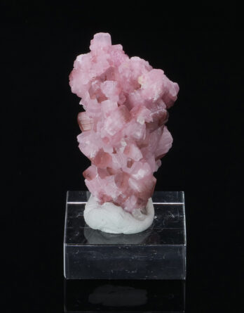 Rubellite and Quartz from Mandalay Myanmar Burma