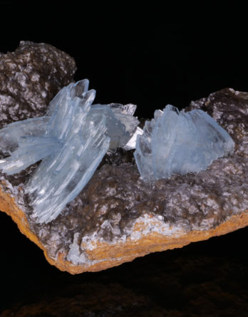 Blue Baryte from Nador