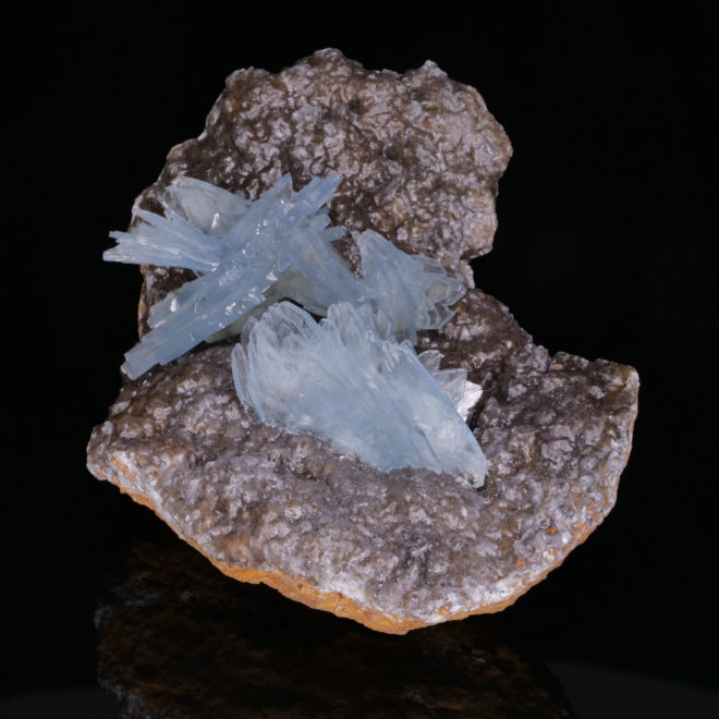 Blue Baryte from Nador