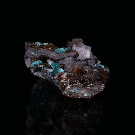 Chrysocolla and Baryte from Congo