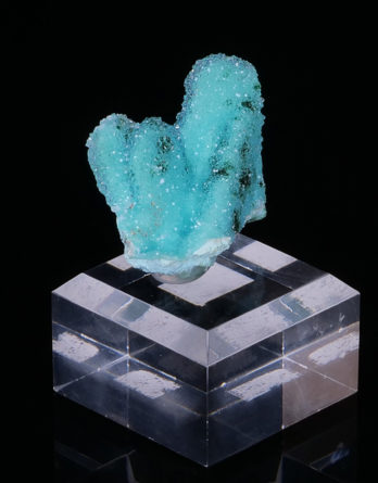 Chrysocolla with Quartz from Congo