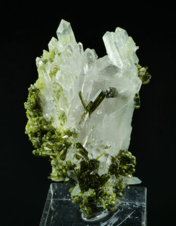 Epidote and Quartz from France