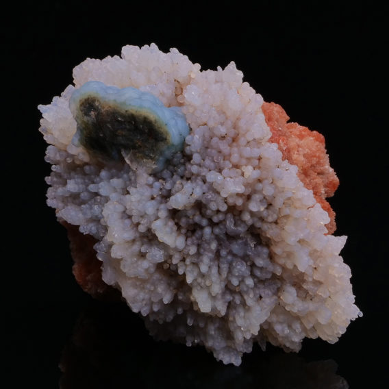 Scolecite on Chalcedony from India