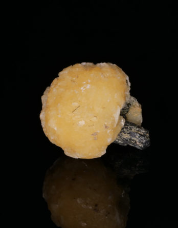 Stellerite on Epidote from Mali