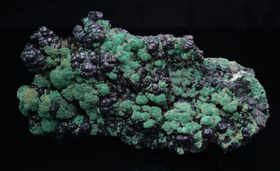 Heterogenite and Malachite from DR of Congo