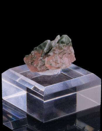 Pink fluorite from Switzerland