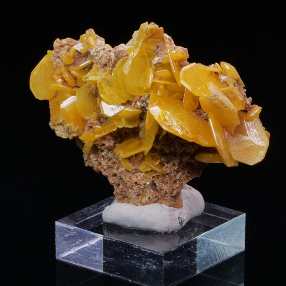 Wulfenite from Morocco