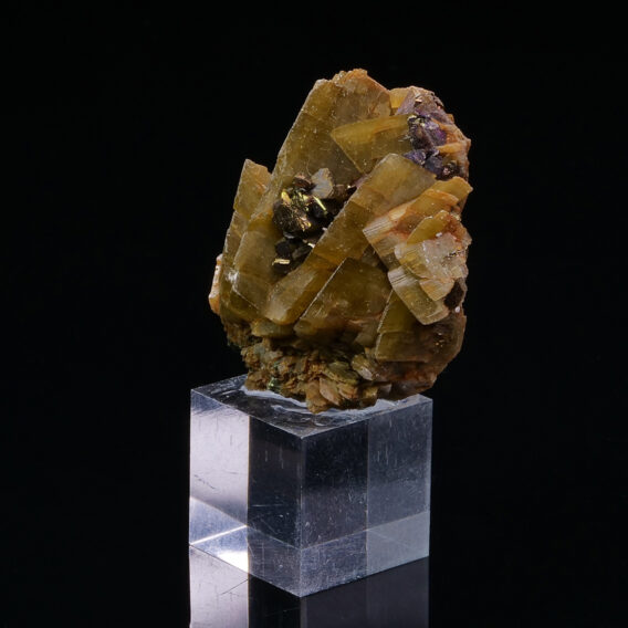 Siderite and Chalcopyrite from China