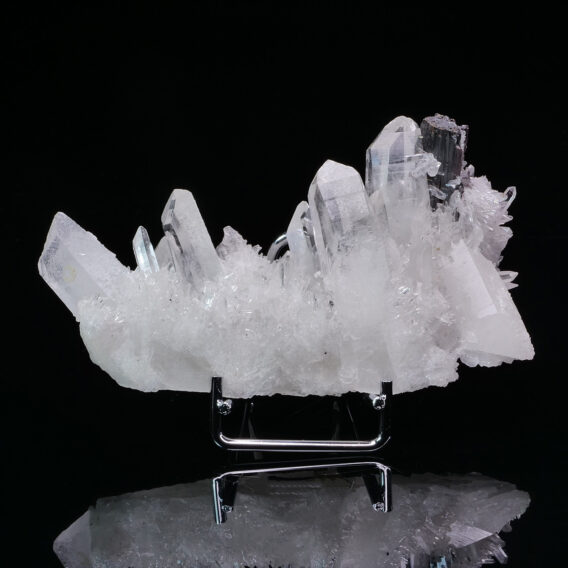 Quartz and Hubnerite from Peru