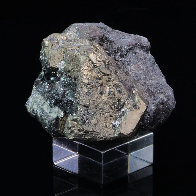 Pyrite and Hematite from Italy